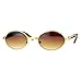 Unisex Vintage Designer Fashion Sunglasses Oval Frame UV Protection