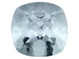 Jewelry : MIN 3.00CT 10X10MM CUSHION CUT AQUAMARINE