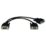 Tripp Lite P516-001 VGA/XVGA Monitor Y Splitter HD15M/2XF
