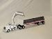 New Ray Die-Cast Truck Replica - Peterbilt 379 Flatbed Trailer with I-Beam, 1:32 Scale, Model# 14343