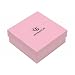Wheaton W651602 Pink Chipboard CryoFile Storage Box, 130mm Length x 130mm Width x 52mm Height, For 2mL Cryogenic Vials (Case of 15)