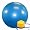 GOGO™ 85cm Yoga Balance Ball with Foot Pump, Fitness Exercise Ball - 85cm Dia