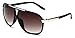 Classic 80s Fashion Aviator Sunglasses Retro Vintage Men's Women's Glasses
