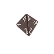 Chessex Opaque 16mm Black and white d4