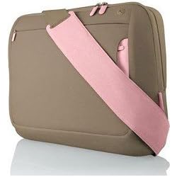 Buy Belkin 15-Inch Messenger Bag (Khaki Powder Pink) by Belkin