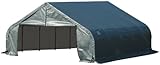 ShelterLogic 80021 Green 18'x24'x12' Peak Style Shelter