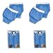 Gerber All in One Waterproof Training Pants – 4 Pack (3T (32-35 Lbs), Boy’S Colors)