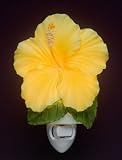 Yellow Hibiscus Night Light - Ibis & Orchid Flowers of Light Collection