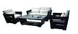 5pc Contemporary Modern UV Treated Outdoor Sofa Set - V-H18-S1