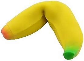 QFJ Stress Relieving Rubber Banana