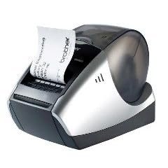 Brother P-touch QL570 Etikettendrucker (USB 2.0) schwarz/silber