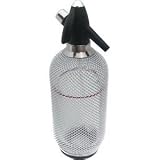 NEW Improved! Classic Glass Mesh Soda Siphon - 1 Quart (Liter)