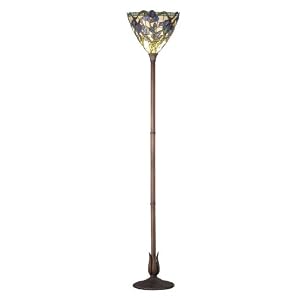 73.5 Inch H Iris Torchiere Floor Lamps by Meyda