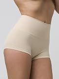 Shaper High Waist Boy Short Hot Pant Black or Nude Firm Waist Control Sizes M or XL