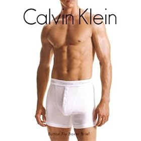 Calvin Klein men's button fly boxer brief 
