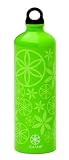 Gaiam Flower Power 750ml Aluminum Water Bottle