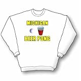 Michigan Beer Pong (2) Sweatshirt