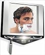 ZADRO Lighted Fogless Shower Shaving Mirror w/WAHL Wet/Dry Trimmer