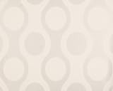 livingwalls 551931 Vliestapete Flock Trend Design weiss