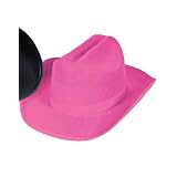 New Child Country Pink Cowboy Stetson Felt Costume Hat 