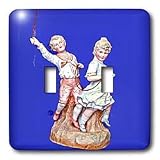 Figurines - Heubach,Playing Horse - Light Switch Covers - double toggle switch