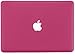 Kuzy - Retina 13-Inch Raspberry Pink Rubberized Hard Case for MacBook Pro 13.3