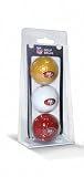 NFL San Fransisco 49ers 3-Pack Golf Balls