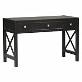 Anna Collection Black Wood Desk