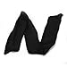 Fashion Korean Girls Black Chiffon Rabbit Ear Ribbon Bow Headband Hair
