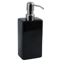 Nuvo Design Ceramic Lotion Dispenser, Black