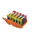 5 PK Canon Compatible PGI-220BK, PGI-221BK, CLI-221M, CLI-221C, CLI-221Y for Canon PIXMA MX860 wireless