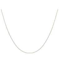 Duragold 14k White Gold Wheat Chain Necklace, 18"