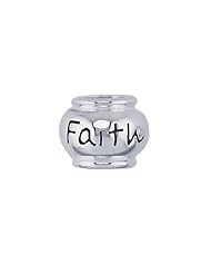 Frolic Sterling Silver Faith Slider Charm