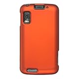 Dark Orange Rubberized Protector Case for Motorola Atrix 4G MB860