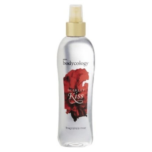 NEW Bodycology Scarlet Kiss Perfume 8 oz Fragrance Mist Spray By BODYCOLOGY FOR WOMEN