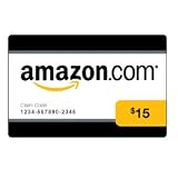 Amazon.com $15 Gift Card (0140)