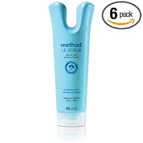 Method Le Scrub Soft Abrasive Cleaner Eucal Mint, 24-ounce Bottles (Pack of 6)