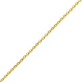 Ladies 18" Cable Chain Necklace with Lobster Clasp