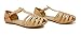 PAPRIKA Women Leatherette Almond Toe T-Strap Fisherman Flat Sandal