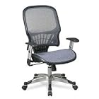 Office Star Executive Manager¿s Chair with Light Air Grid Back and Seat by Office Star