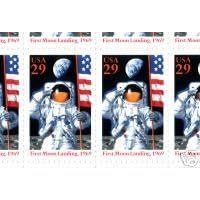 25th Anniversary of the First Moon Landing/Sheet of 15 US stamps