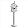 Wood Victorian Birdhouse on Stand - Style 34320