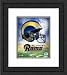 Framed Helmet Logo St. Louis Rams Photograph