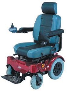 Nex(Ride) HS-5600-SILVER Power Chairs Deluxe Power Chair