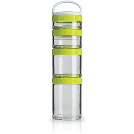 BlenderBottle GoStak Starter 4Pak, Green