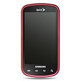 Premium Crystal Rubberized Hard Snap-on Case for Samsung Epic 4G - Hot Pink ....