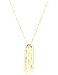 Nashelle "Identity" Inspiration Bar Necklace