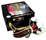 Power Supply, 450W, ATX2 (24 Pin w/ 20 Pin Adapter), 120mm, 3 Color Flashing LED Fan