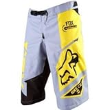 Fox Head Men's Demo DH Short, Grey/Yellow, 34