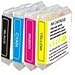 Brother LC970 - LC1000 - Multipack C/Y/M/BK - Set of 4 Brother Compatible Ink Cartridges for Brother DCP-130C DCP-135C DCP-150C DCP-153C DCP-157C DCP-330C DCP-350C DCP-540CN DCP-560CN DCP-750CW DCP-770CW MFC-235C MFC-260C MFC-5860CN MFC660CN MFC-240C MFC-665CW MFC-680CN MFC-845CW MFC-885CW MFC-3360C MFC-440CN MFC-465CN MFC-5460CN FAX 1360 FAX 1460 FAX 1560 Printer Inks  - (Contains: LC 1000BK / LC 970BK - LC 1000C / LC 970C - LC 1000Y / LC 970Y - LC 1000M / LC 970M)